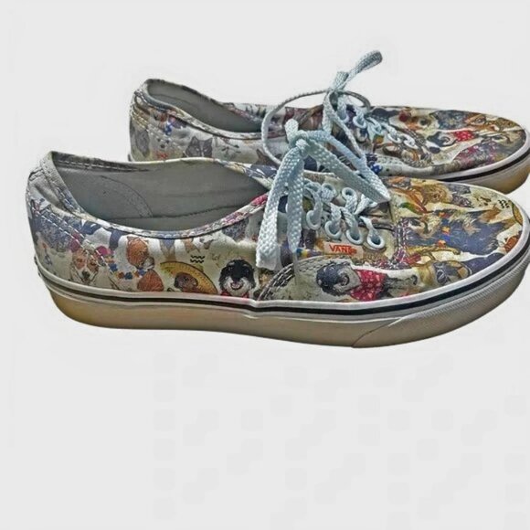 Vans, ASPCA 50th Anniversary Dog/Cat Print, Sz 7.5, EUC - Picture 4 of 7